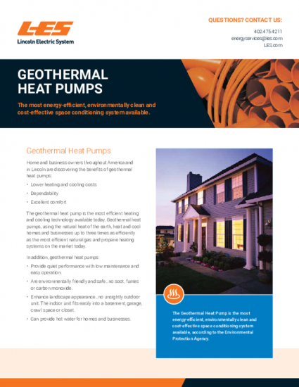 Geothermal heat pumps