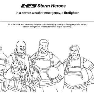Firefighters cover