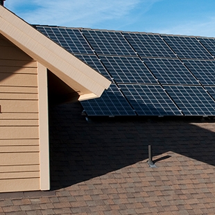 Rooftop solar panels