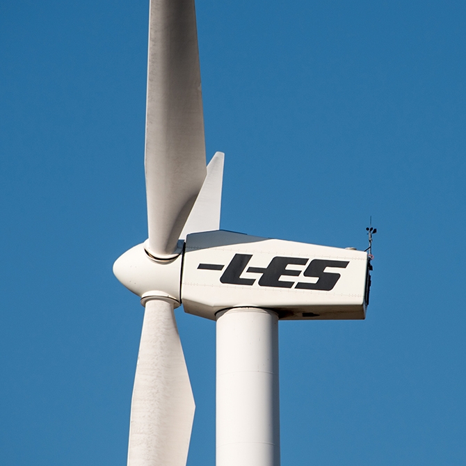 LES wind turbine